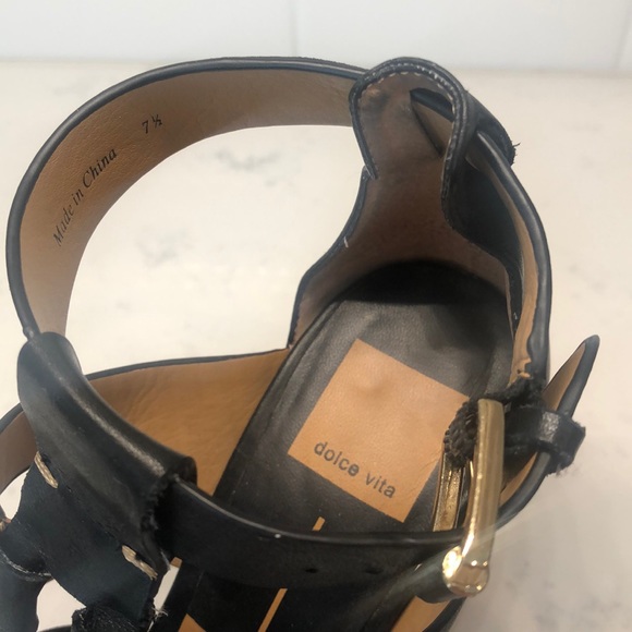 Dolce Vita | Niro Gladiator Caged Heels - Picture 7 of 7